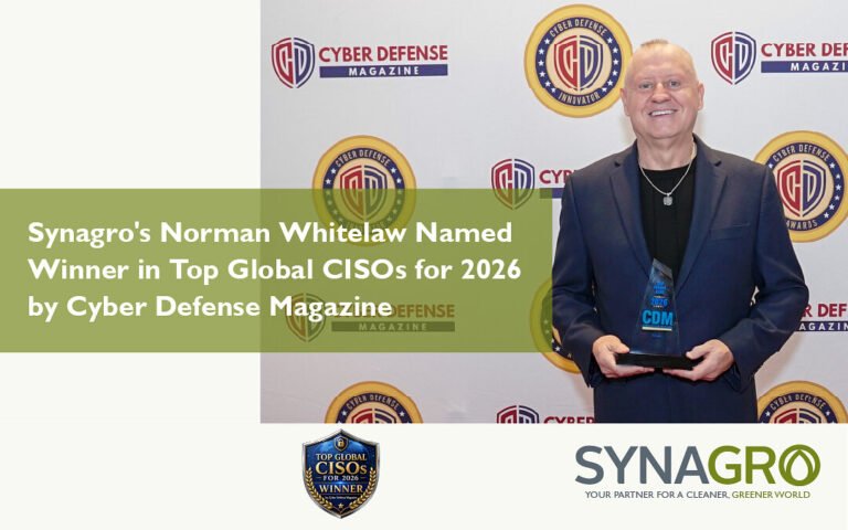 Synagro’s Norman Whitelaw Named Winner in Top Global CISOs for 2026 by Cyber Defense Magazine